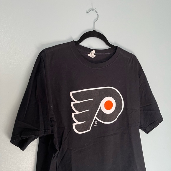 Philadelphia Flyers NHL Licensed Hockey Logo T-Shirt Men’s XL Black - Picture 4 of 5